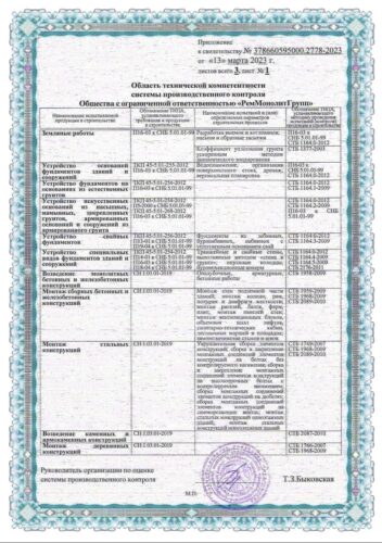 Область технической компетентности