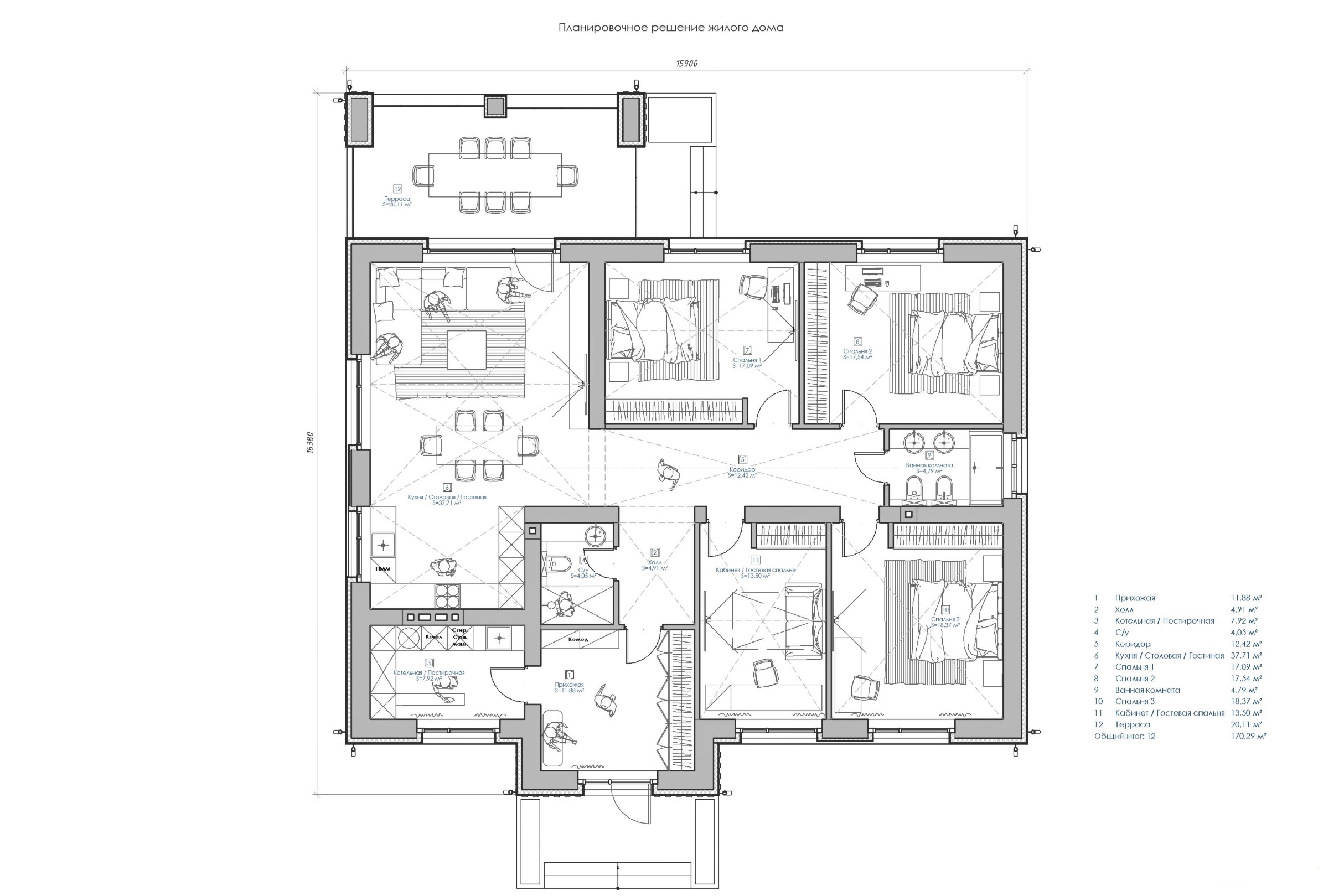 Сайрен 170 м2