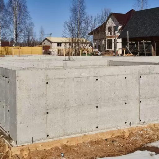 Ленточный фундамент под ключ